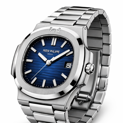 Nautilus Branded Men's Watch - Navy Blue Dial